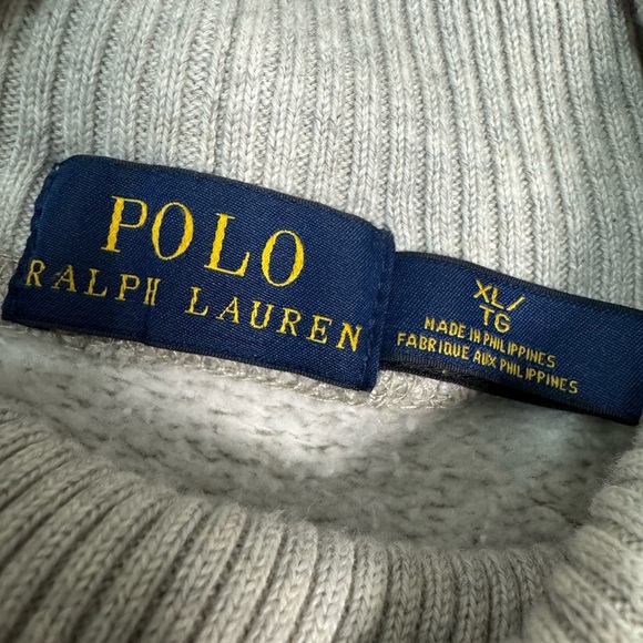 Ralph Lauren Light Gray Turtleneck Sweater - Picture 2 of 9